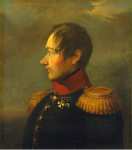 Dawe George Wright Thomas Portrait of Fyodor A. Lindfors 1764-1813  - Hermitage